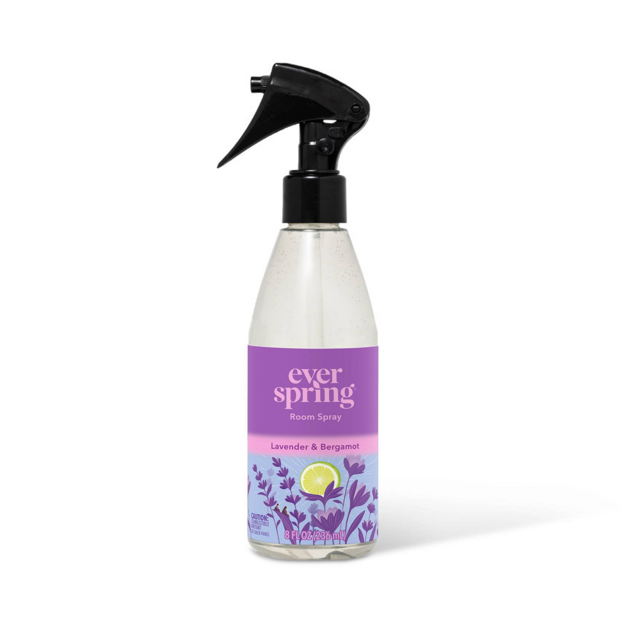 Home Fragrance Room Spray - رذاذ معطر للغرف برائحة اللافندر والبرغموت