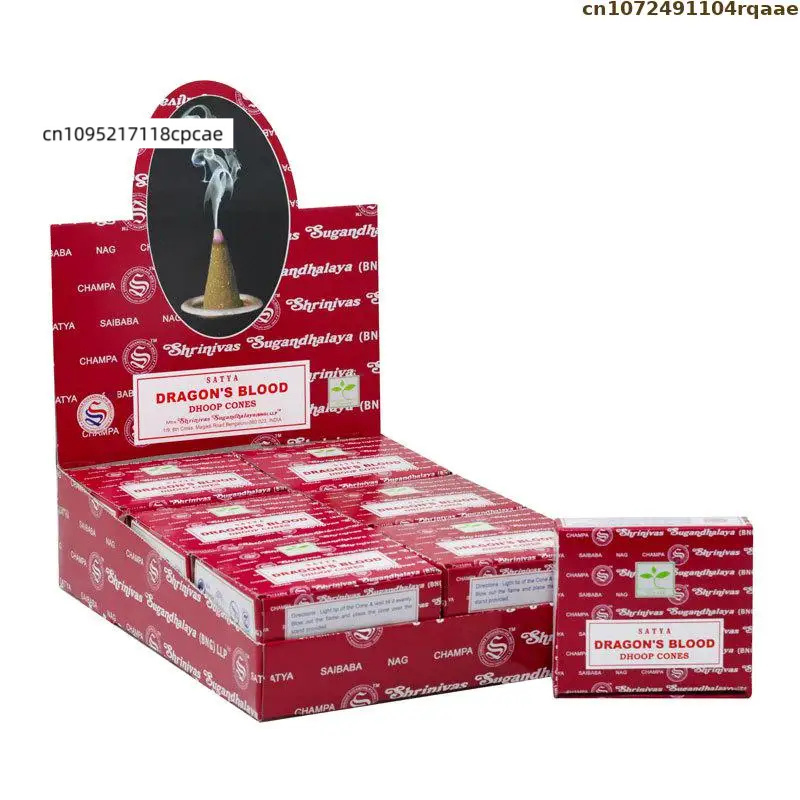 Home Fragrance Gift Box - أقماع بخور SATYA Nag Champa Dhoop