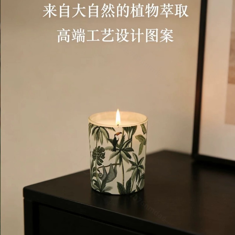 شمعة معطرة في وعاء زجاجي من شم - مراجعة Home Fragrance Gift Box وسعره