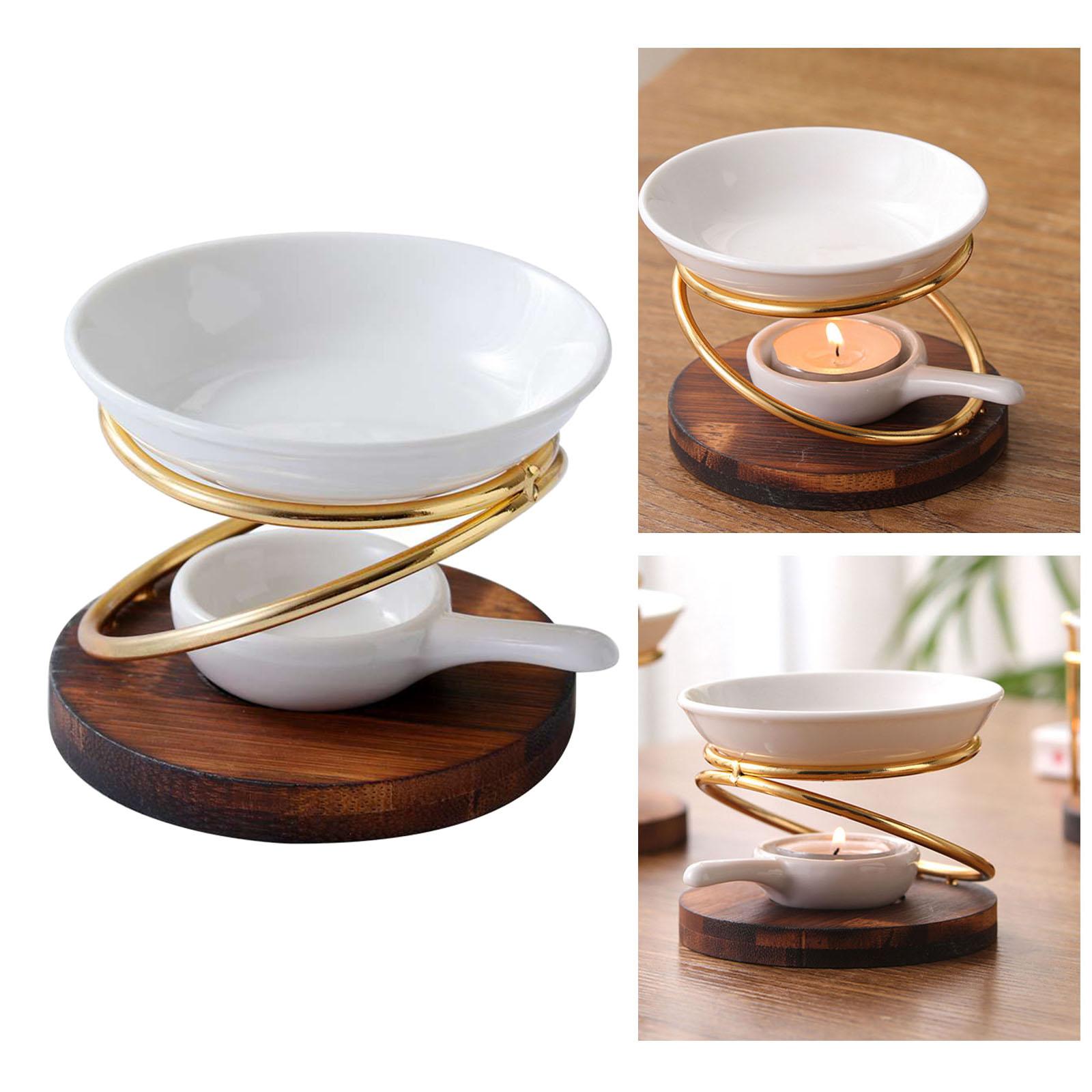 مبخرة زيت عطري مع ملعقة شموع ، - مراجعة Wax Melt Burner وسعره