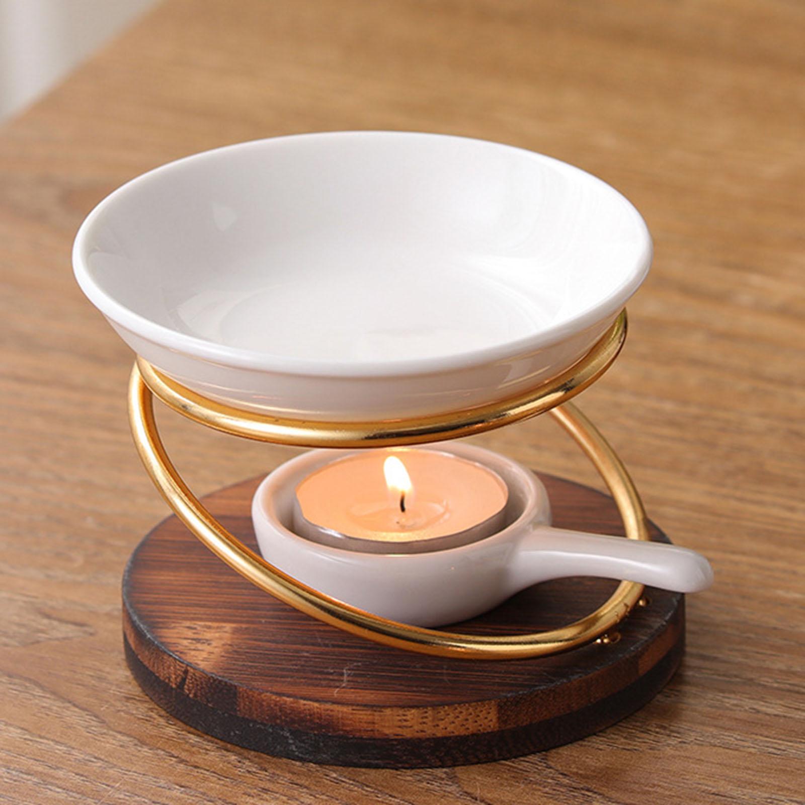 مبخرة زيت عطري مع ملعقة شموع ، - مراجعة Wax Melt Burner وسعره