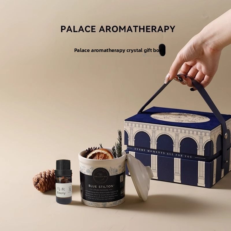 صندوق هدايا كريستالي عتيق الطر - مراجعة Home Fragrance Gift Box وسعره