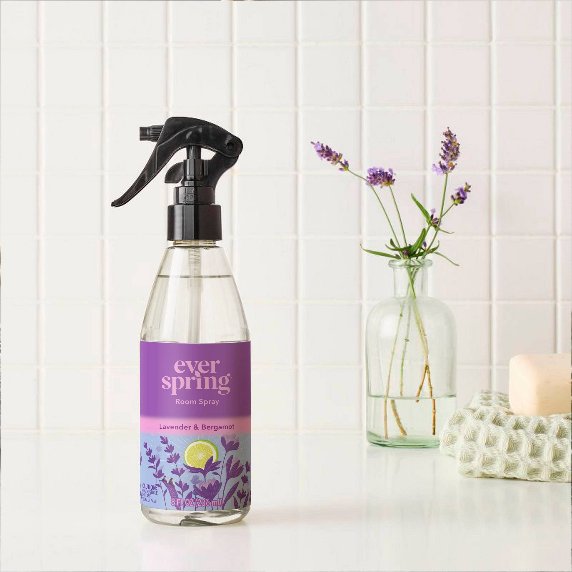 رذاذ معطر للغرف برائحة اللافند - مراجعة Home Fragrance Room Spray وسعره
