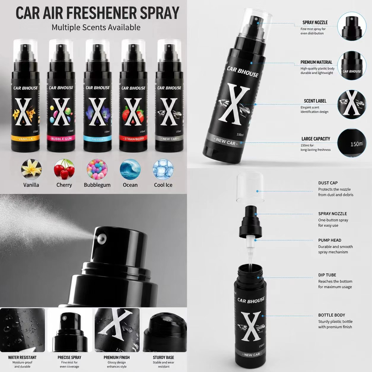 بخاخ عطر السيارة الفاخر من CAR - مراجعة Home Fragrance Room Spray وسعره