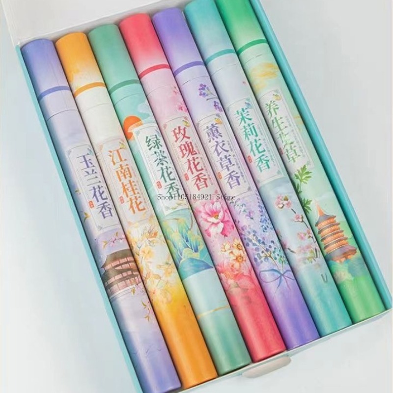 7 نكهات نباتات طبيعية الأزهار  - مراجعة Home Fragrance Gift Box وسعره
